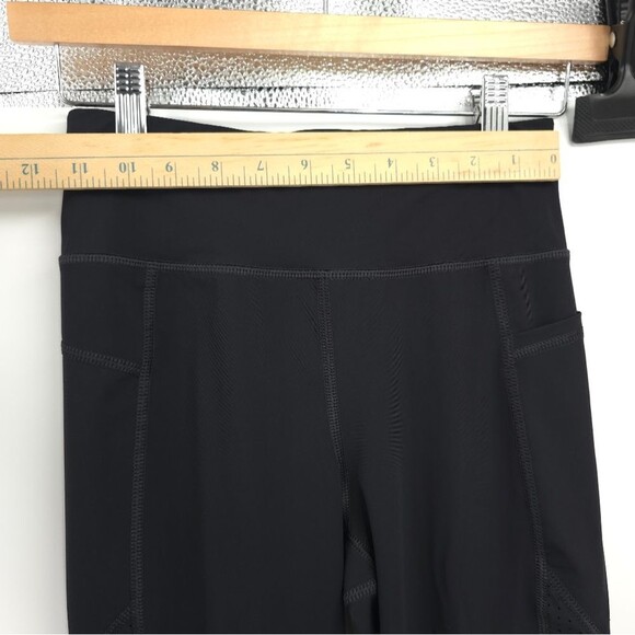 Sweaty Betty Zero Gravity Leggings Crop Black Venting Athleisure Gym XS - Picture 12 of 16